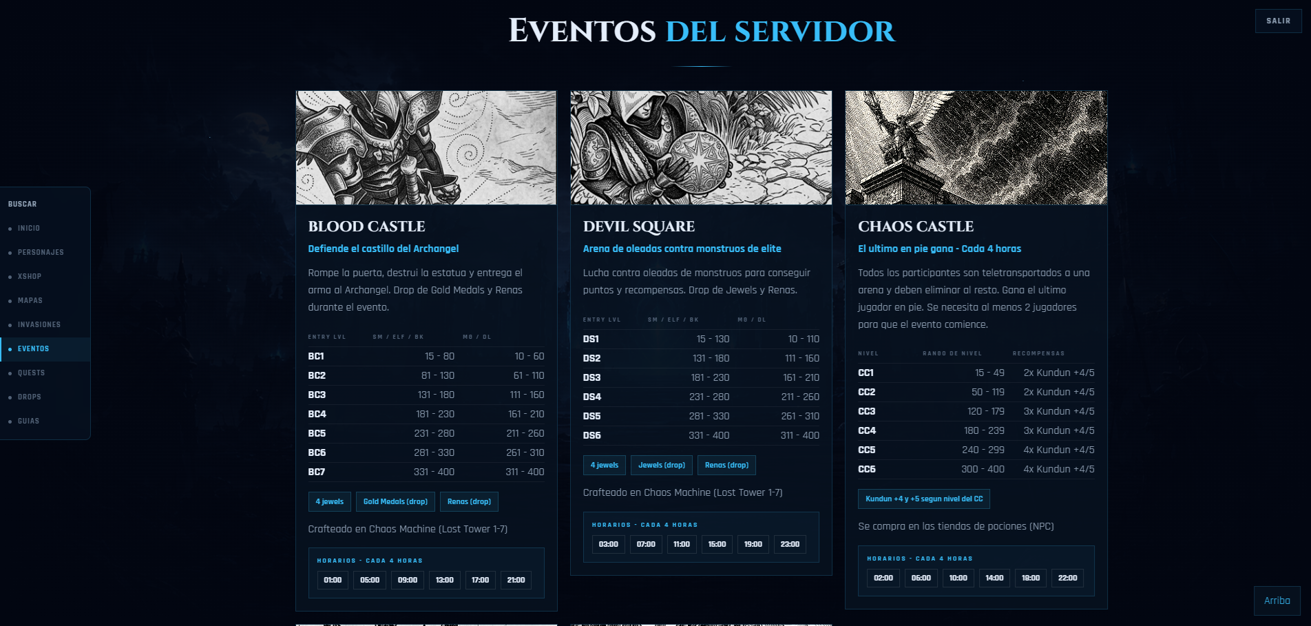 Intro Informativa Mu Online